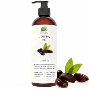 Organic and Natural Jojoba Massage Oil High-quality Carrier Oil Suitable for Scalp Care Spa Skin Care and Hair Growth Oil