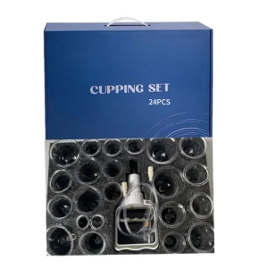 Original OEM Factory 24 Hijama Cupping Set Kit Suction Cups Massage Cupping Therapy Set