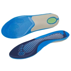 Orthotic Insoles Arch Support Shock Absorption Gel Cushion Pressure Relief for Flat Feet Work Boots Standing Walking