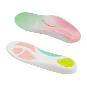 Orthotic Insoles Custom Fit Arch Support Correction Pads with Anti Slip PU and Gel Materials