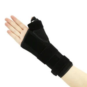 Orthotics Lace up Wrist Brace With Thumb Heated Wrist Support Wrist Guard