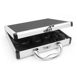 Other Massage Products Hot Stone Massage Set Aluminum Box Hot Stone Heater for Body Massage SPA Acupuncture Therapy