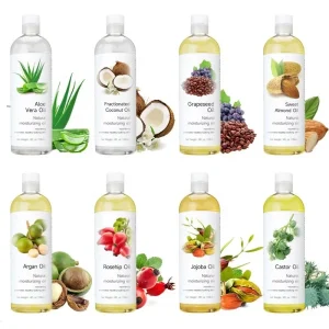 Our Own Brand 120ml Cold Pressed Carrier Oil 100% Pure Almond Jojoba Castor Coated with Grape Seed Coconut Oil
