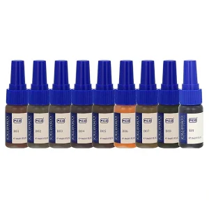 PCD Private Label Microblading Ink Lip Tattoo Pigment Tattoo Eyebrow Color Ink Tattoo Ink Pigmentos Para Microblading