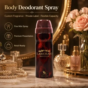 POUR FEMME Dubai Arabian Perfume Body Deodorant Spray Unisex Long Lasting Moisturizing Scent Middle East Body Mist Spray