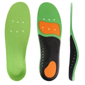 PU Athletic Metatarsal Shock Sweat Absorbing Plantillas Arch Support Flat Foot Shoe Inserts Cushion Sneaker Sport Insole
