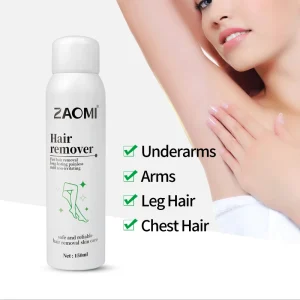 Pain Free Gentle Hair Removal Spray Hair Growth Inhibitor Full Body Hair Removal Spray