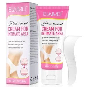 Painless Depilatory Skin Smooth Hair Removal Cream for Armpit, Hand, Leg, Intimate Area, Private Parts, Girls Women Men