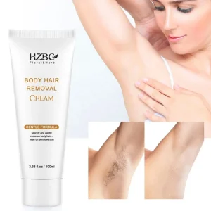 Painless Hair Removal Cream for Women Fast Acting Natural Depilatory Cream No Razor Burn No Odor OEM Private Label