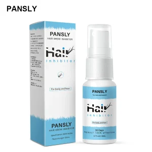Pansly Permanent Hair Growth Inhibitor Removal Spray Mist For Face Body Women Men 20ml