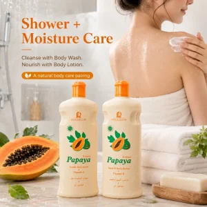 Papaya Body Care Series Fragrance Herbal Non Greasy Body Milk Moisturizing Brightening Body Lotion