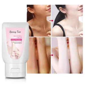 Pearl Glycolic Acid and Lactic Acid Organic Moisturizing Whitening Lotion for Black Dry Skin Body Skin
