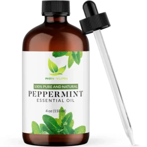 Peppermint Essential Oil 100% Pure Natural Therapeutic Grade Premium Quality 4 Oz Perfect for Aromatherapy and Relaxation