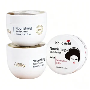 Perfume Kojic Acid Anti Aging Anti Wrinkle Moisturizing Brightening Firming Whitening Fresh Scent Night Body Lotion