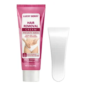 Permanent Refreshing Herbal Hair Removal Cream for Body & Face Customizable Formula Gentle on Sensitive Skin for Global Market