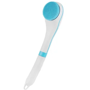 Personal Care Shower Body Back Cleaning Tool Set Exfoliation Massage Brush Electric Multi-Function Long Handle Wall-Mounted Bath