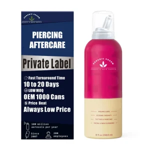 Piercing Aftercare Spray for Bulk Piercing Supplies Ear Piercing Supplies Tattoo Aftercare Custom