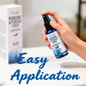 Piercing Spray Deep Cleansing Soothing Hydrating Non Alcohol Non Irritating Sensitive Friendly Fresh Feeling Tattoo Aftercare