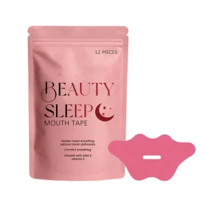 Pink Lip Shaped Cotton Body Patches Nasal Breathing Aid Sleep Supply Comfortable Sleep Aid for Body