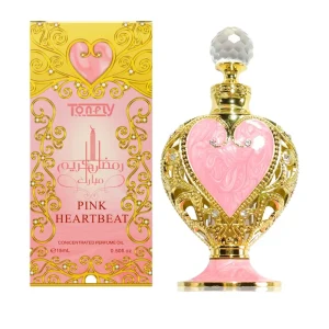 Pink Love Mini Perfume Oil 15ml Flower and Fruit Fragrance Women’s Regular Size Middle Eastern Style