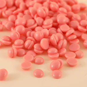 Pink Rose 1kg Hard Wax Beans Natural Depilatory Wax Body Hair Removal