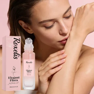 Plant derived Rose Fragrance Oil Perfume Natural Long Lasting Portable Body Spray with Gentle Captivating Allure