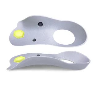 Plantar Fasciitis Relief Arch Support Shoe Insoles Flat Feet Orthotics 3/4 Length Thin TPR Washable Anti-Slip Magnetic Massage
