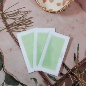 Popular Depilatory Wax for Hair Removal Double Sided Wax Strip Ready-To-Use Cold Wax Strip