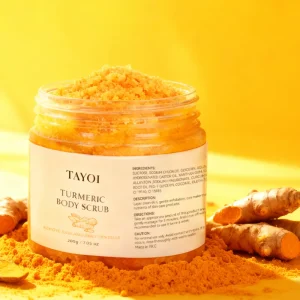 Pore Deeply Cleanses Dullness Reduces Turmeric Exfoliante Scrub Corporal Warming Glow Revealing Organic Turmeric Body Scrub