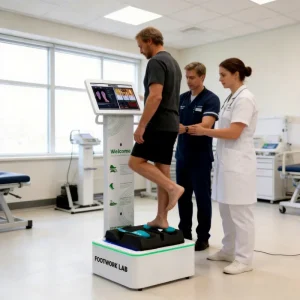 Portable 3D Orthotic Arch Support Foot Scanner for Podiatry Clinic Body and Leg Posture Correction