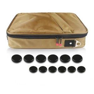 Portable Hot Stone Body Massage Heating Bag with Temperature Control Plug In Spa Home Use Relieves Stress Muscle Soreness