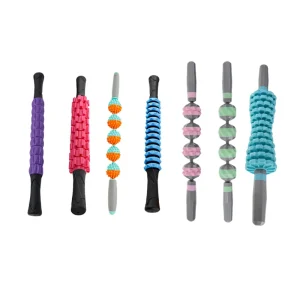 Portable Myofascial Massage Stick for Women Body Massage Relaxation Stick Yoga Accessories Massage Roller