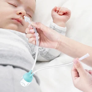 Portable Nose Vacuum Cleaner Baby Mucous Remover Newborn Baby Nose Cleaner
