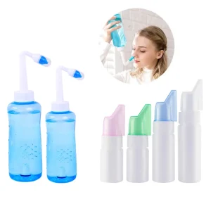 Portable Nose Wash Cleaner Nasal Irrigator Rinse Bottle Nose Protector Avoid Allergic Rhinitis Adults Children Neti Pot