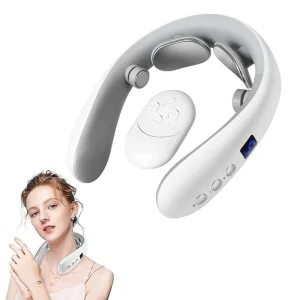 Portable Pulse Neck and Shoulder Massager for Neck Massage Therapy Neck Care