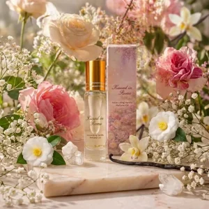Portable Roll On Perfume Oil with Mist Natural Aromatherapy & Premium Essential Oils Eco Friendly Long Lasting Scent 10ml