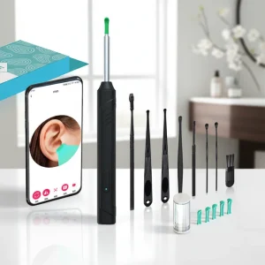 Portable Smart HD Visual Ear Cleaner Electric Visual Earpick Wifi Wireless Smart Ear Cleaner with Camera Ear Wax Removal Tool