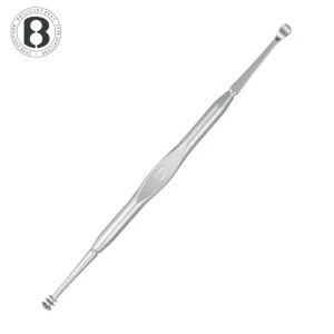 Portable Stainless Steel Earpick Double-Headed Ear Wax Pick Tool for Ear Cleaning