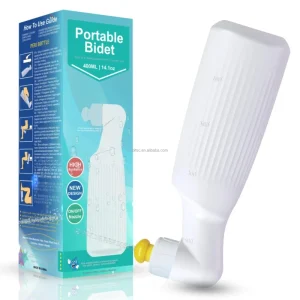 Portable Travel BPA Free Bidet Sprayer with Hand Held 400ML Bidet Bottle for Personal Cleansing Use