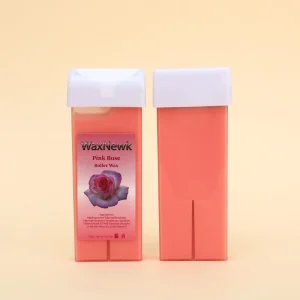 Portable Wax 100g Rose Natural Roll on Cartridge Cera Depilatoria Wax Strips Body Hair Removal Roll Wax