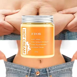 Powerful Ginger Heat Fat Burning Cream Targets Body Contouring Firms Skin and Reduces Cellulite Massage Slimming Firming Cream