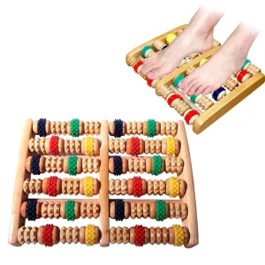 Practical Relaxation Gift Health Therapy Acupressure Wood Massager Tools for Massage for Sports & Entertainment