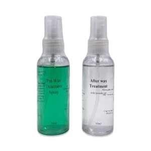 Pre Wax Spray 60ml Hair Removal Care Solution with Aloe Essence for Face and Body Depilatory Wax