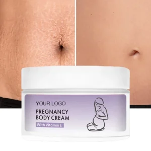 Pregnancy Body Cream Organic Cocoa Shea Butter Stretch Marks Prevention Hypoallergenic OEM ODM Options for Expecting Mothers