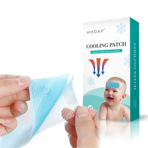 Premium Colorful Cooling Gel Patch Temperature Sensitive Color Change Design Hydrogel Forehead Sticker for Kids Daily Body