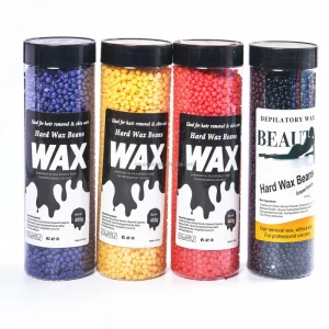 Premium Depilatory Hard Wax Beans Customized Bottle Sensitive Skin Hair Removal Wax