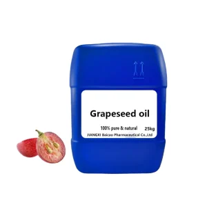 Premium Grape Seed Oil Cold Pressed Carrier Oil Anti Aging Moisturizing for Massage Skincare OEM Available