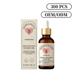 Private Brand Hair Care Rosemary Castor Oil Nourishing Essential Oil