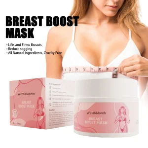 Private Label 100% Natural Anti Sagging Moisturizing Boobs Lifting and Firming Tightening Enhancement Cream Breast Mask
