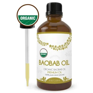 Private Label 100% Natural Cold Pressed Baobab Essential Oil Carrier Oil with Dropper for Scalp & Body Massage